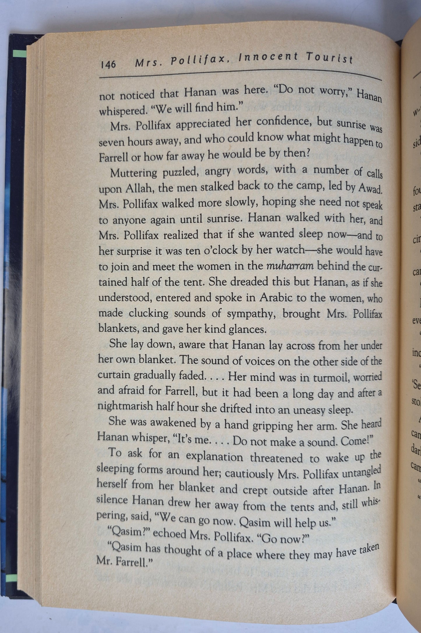 Mrs. Pollifax, Innocent Tourist by Dorothy Gilman -Very good, 1997, HC, 203 pgs, Ballantine Books