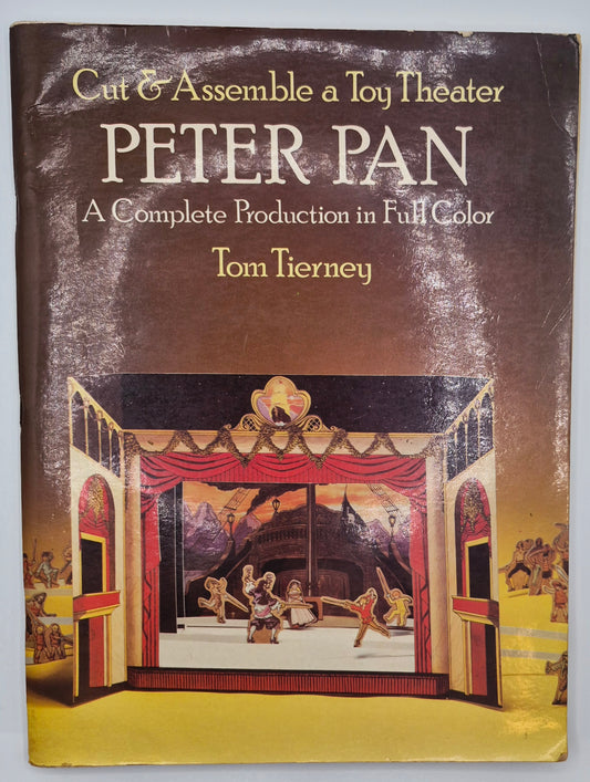 Cut & Assemble a Toy Theater: Peter Pan (A Complete Production in Full Color) by Tom Tierney (Acceptable, 1983, Pbk, Dover)