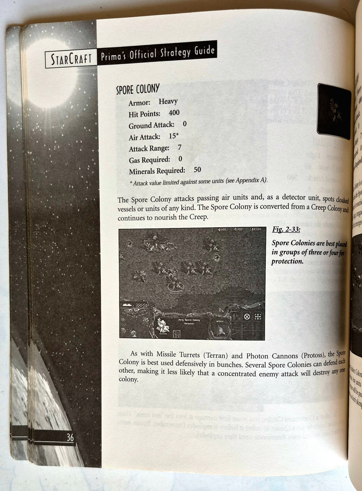 StarCraft Prima's Official Strategy Guide by Bart Farkas (Good, 1998, Pbk, 246 pgs, Prima Games)