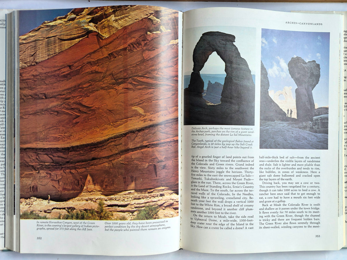 Reader's Digest Scenic Wonders of America; An Illustrated Guide to Our Natural Splendors (Good, 1983, HC, 575 pgs)
