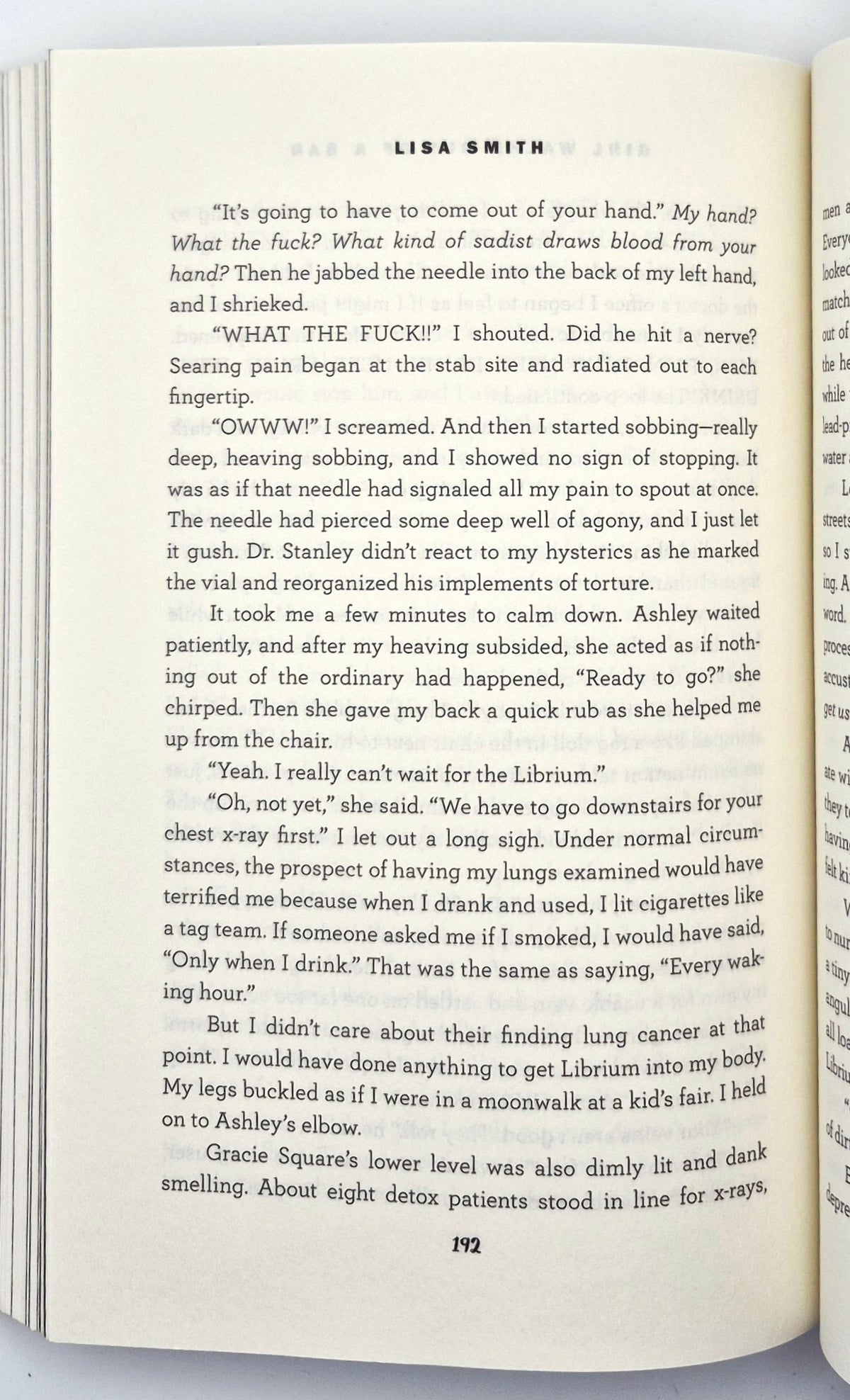 Girl Walks Out of a Bar: A Memoir by Lisa F. Smith (Very good, 2016, Pbk, 277 pgs, Select Books)