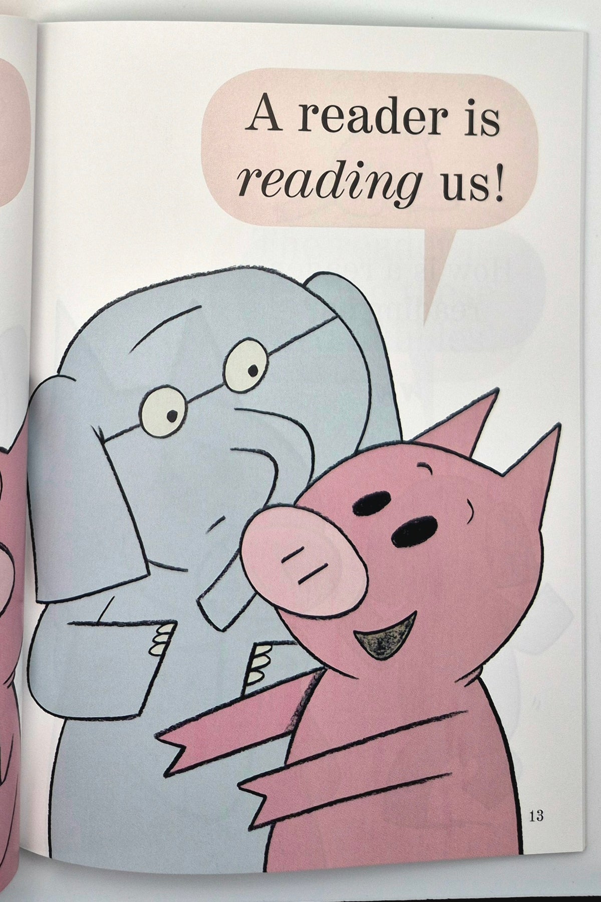 Wir sind in einem Buch! von Mo Willems (Elephant & Piggie, 2020, Pbk, 60 Seiten, Scholastic)