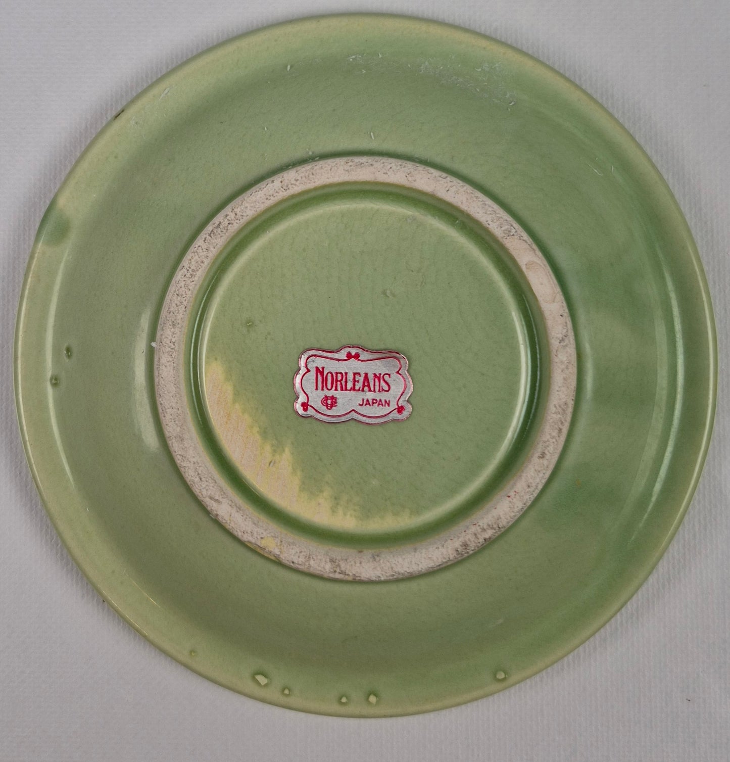 Vintage Pitcher and Bowl light green 4 1/2" by Norleans Japan - Very good condition, Decor, Collectible