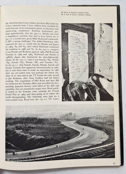 Motorcycle Racing by Peter Carrick (Very good, 1969, HC, 141 pgs, Hamlyn Pub.)