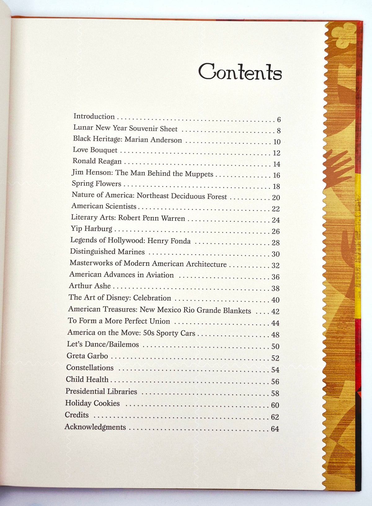 The 2005 Commemorative Stamp Yearbook by USPS (Like New, 64 pgs, HarperResource)
