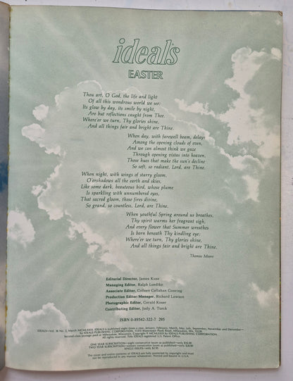 Ideals Easter (Very good, 1979, Pbk, Ideals Publishing Volume 36, Number 2)
