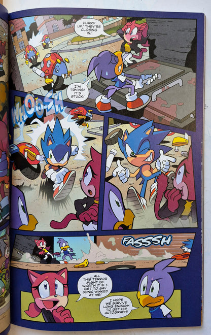 Sonic the Hedgehog Vol. 1: Fallout!  by Ian Flynn; Tracy Yardley et al. (Very good, 2018, Pbk, IDW Pub.)