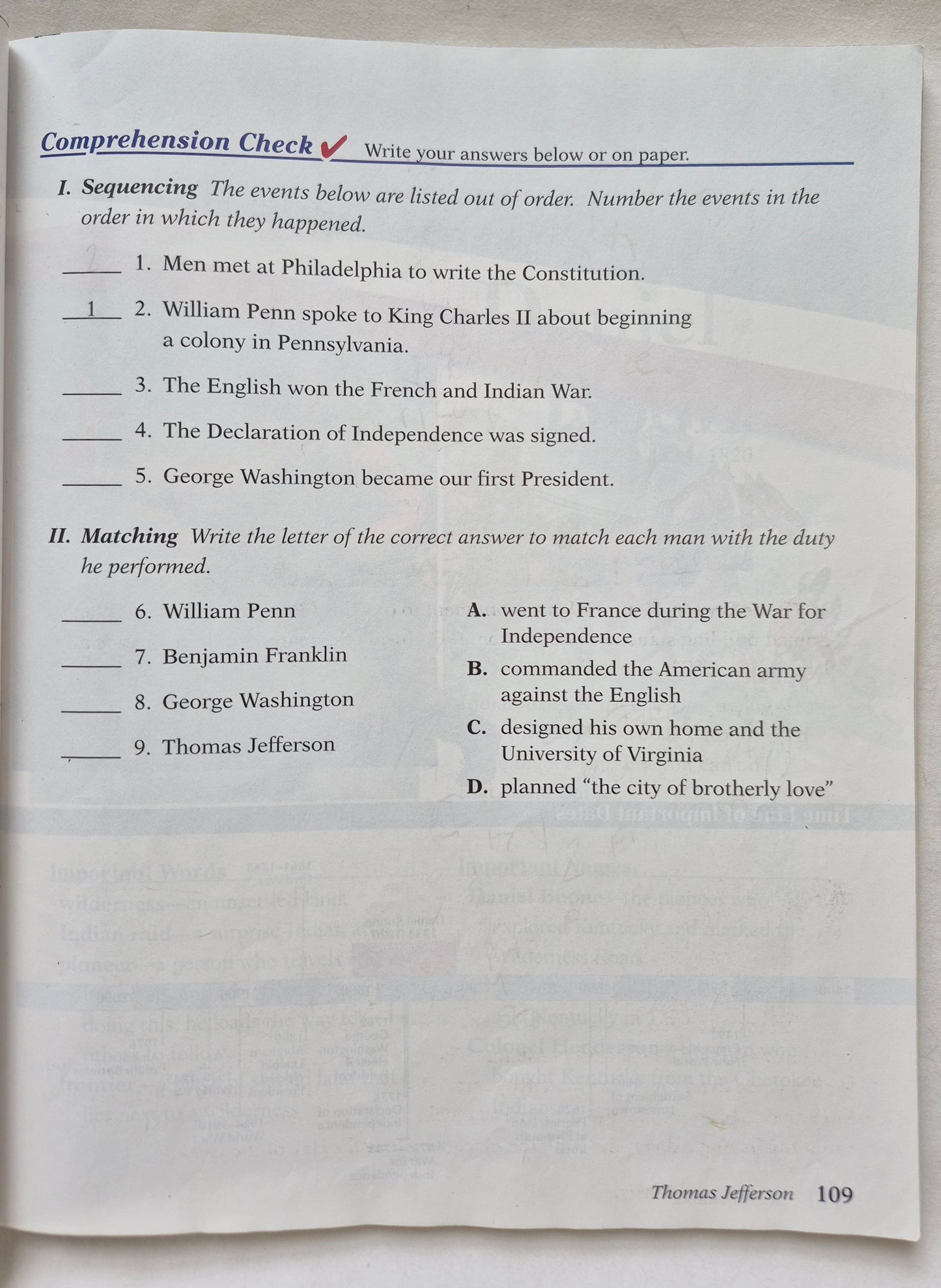 Abeka Our American Heritage Grade 3 Lehrbuch 4. Auflage (Gut, 2006, Taschenbuch, 246 S.)