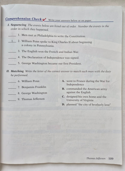 Abeka Our American Heritage Grade 3 Lehrbuch 4. Auflage (Gut, 2006, Taschenbuch, 246 S.)