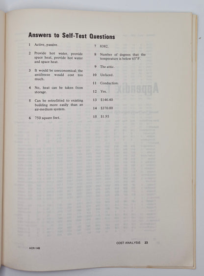Solar Water Heating ACR-148 by McGraw-Hill (Good, 1978, Pbk, 31 pgs, NRI Air Conditioning, Refrigeration, and Heating School)