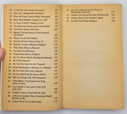 How to Talk to God When You Aren't Feeling Religious by Charles Merrill Smith (Good, 1973, Pbk, 191 pgs, Bantam Books)