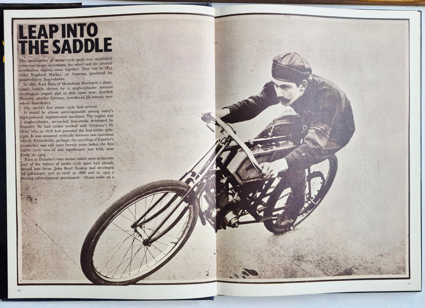 Motorcycle Racing by Peter Carrick (Very good, 1969, HC, 141 pgs, Hamlyn Pub.)