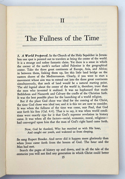 The Life and Teaching of Jesus Christ by James S. Stewart (Good, 192 pgs, Abingdon Press)