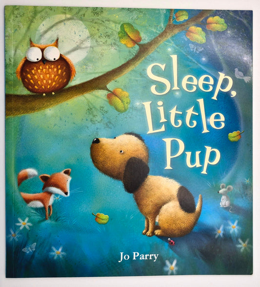 Sleep, Little Pup by Jo Parry (Very Good, 2016, Pbk, 24 pgs, Collective Goods)