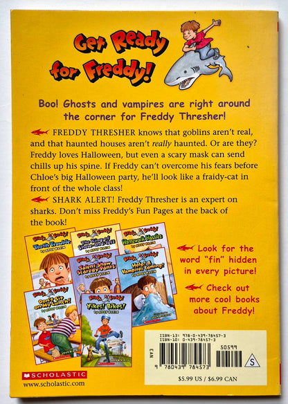 Ready, Freddy! Halloween Fraidy-Cat by Abby Klein (Very good, 2006. Pbk, 95 pgs, Scholastic)