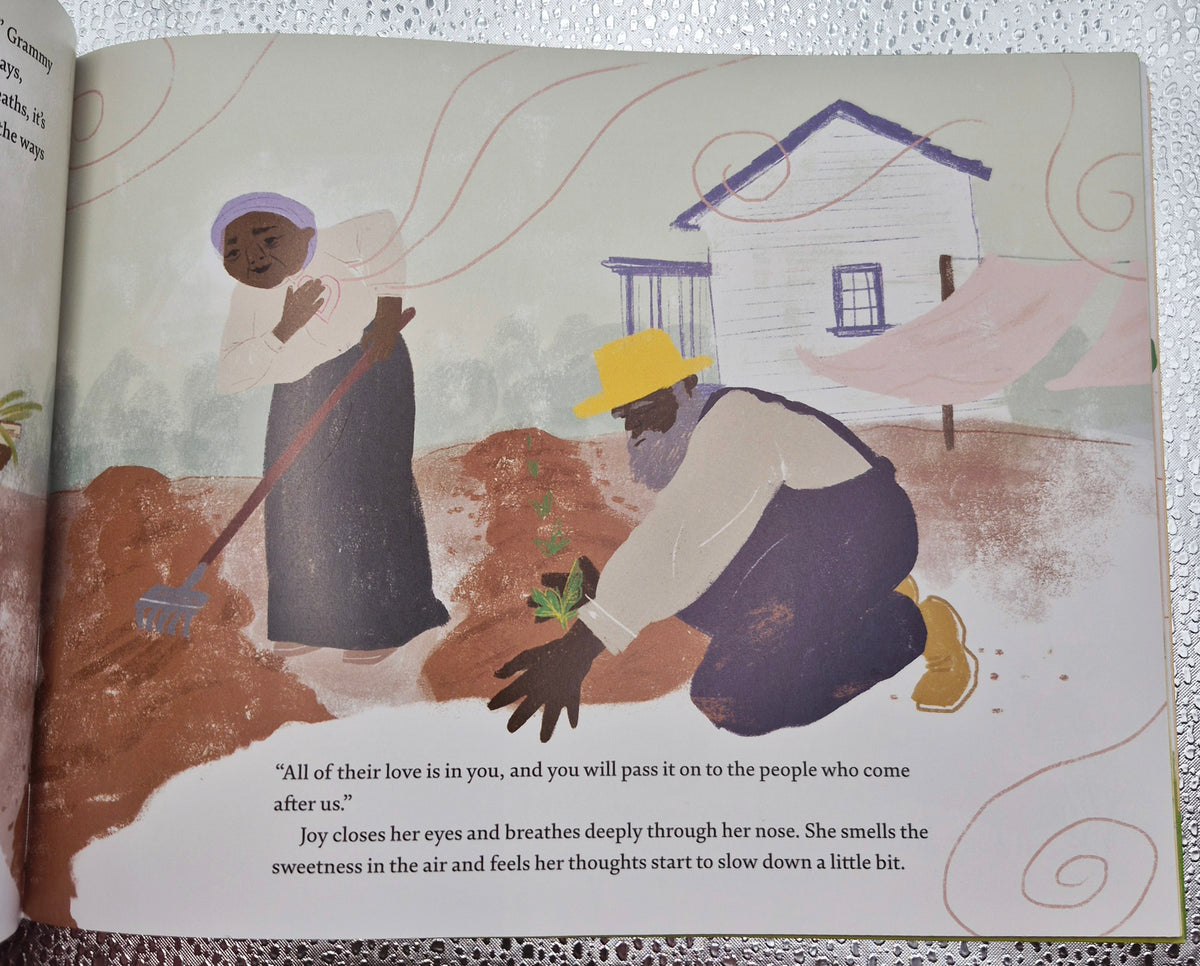 Joy Takes Root by Gwendolyn Wallace; Ashleigh Corrin (Very good, 2023, Pbk, 32 pgs, Kokila)