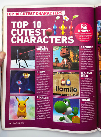 Game On! 2016 All the Best Games: Awesome Facts and Coolest Secrets by Gamers for Gamers (Acceptable, 2015, Pbk, 223 pgs, Scholastic)