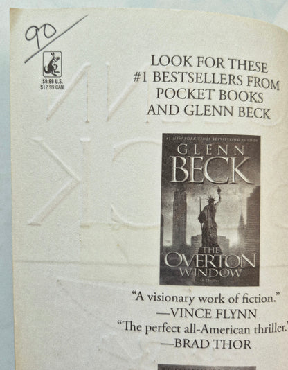 The Eye of Molech by Glenn Beck -Overton Window #2, Very good, 2014, Pbk, 465 pgs, Simon and Schuster