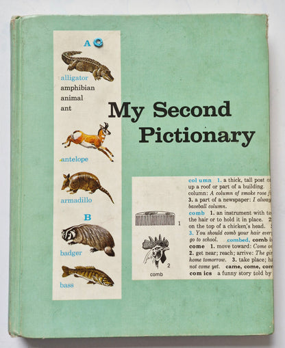 My Second Pictionary by Marion Monroe; W. Cabell Greet (Very Good, 1964, HC, 384 pgs, Scott, Foresman & Co.)