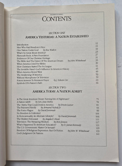The Rebirth of America by Arthur S. DeMoss Foundation (Very good, 1986, Pbk, 265 pgs, First Edition)