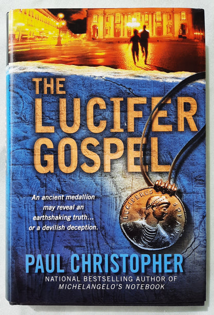 The Lucifer Gospel by Paul Christopher (Finn Ryan #2, Very good, 2006, HC, 357 pages, Onyx Books)