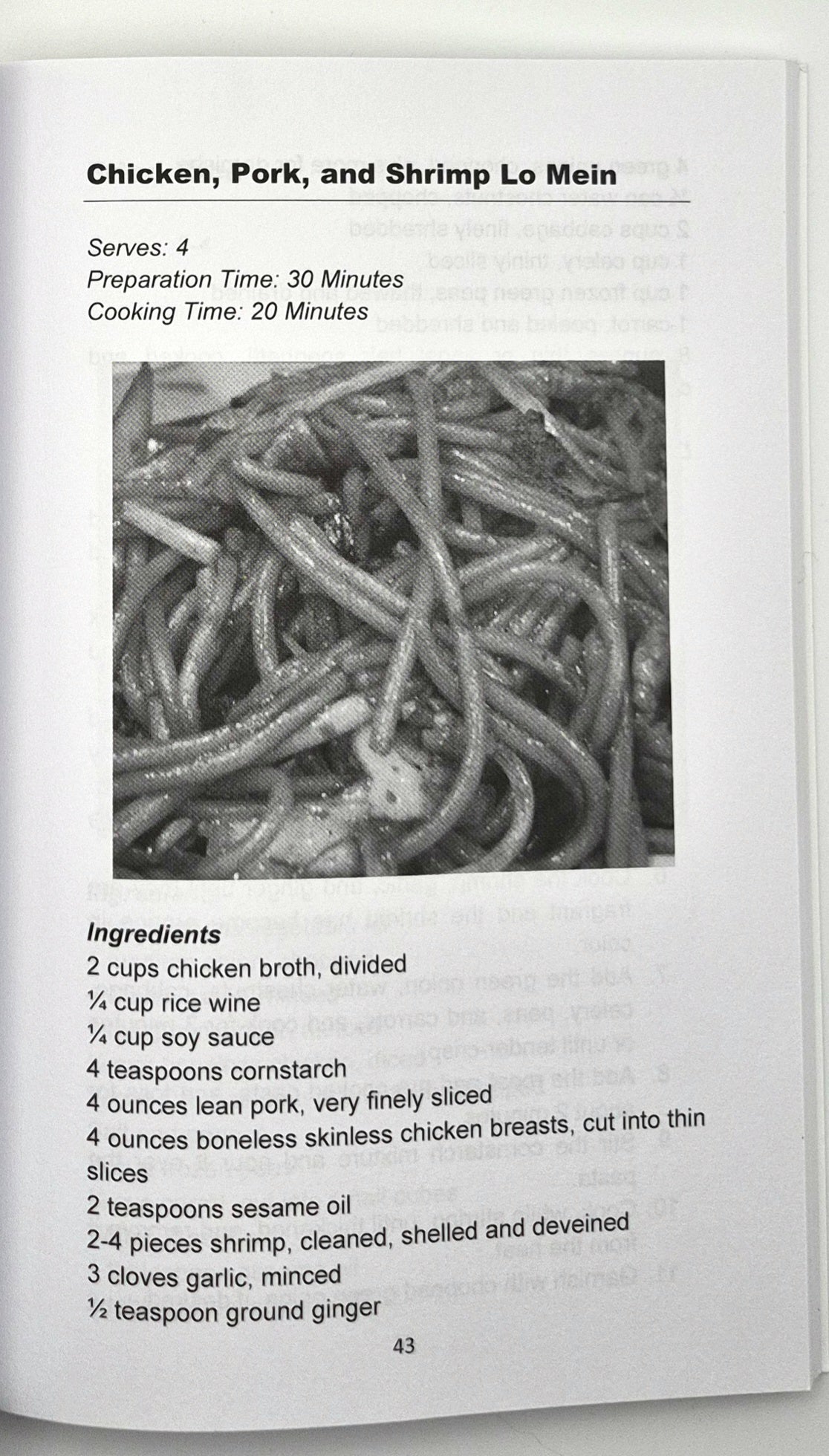 Chinese Takeout Cookbook by Lina Chang (Like new, 2023, Pbk, 131 pgs, The CookBook Publisher)