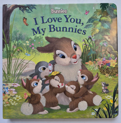 I Love You, My Bunnies by Laura Driscoll (Like new, 2021, HC Board Book, 24 pgs, Disney Press)