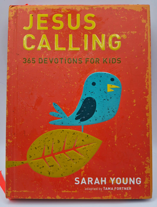 Jesus Calling 365 Devotions for Kids by Sarah Young (Very Good, 2010, HC, 382 pgs, Tommy Nelson)