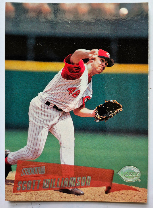 Williamson Scott Cincinnati Reds Pitcher #113 Topps 2000 Stadium Club Baseball Card