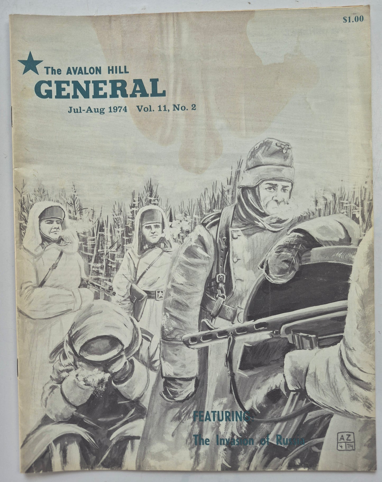The Avalon Hill General Jul-Aug 1974 Vol. 11 No. 2 The Invasion of Russia