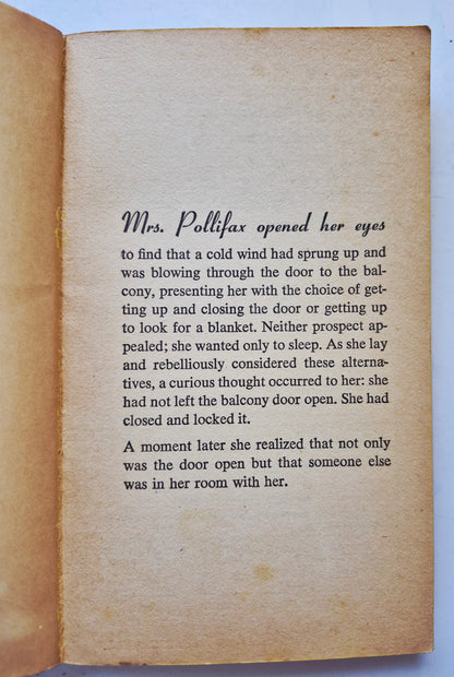 A Palm for Mrs. Pollifax #4 by Dorothy Gilman -Good, 1973, Pbk, 191 pgs, Fawcett Crest