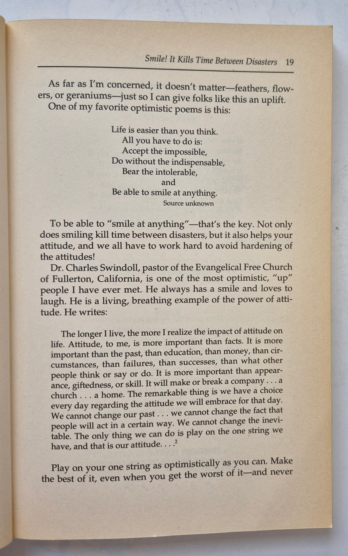 Splashes of Joy in the Cesspools of Life by Barbara Johnson (Good, 1992, Pbk, 228 pgs, Word Publishing)