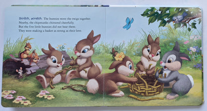 I Love You, My Bunnies by Laura Driscoll (Like new, 2021, HC Board Book, 24 pgs, Disney Press)