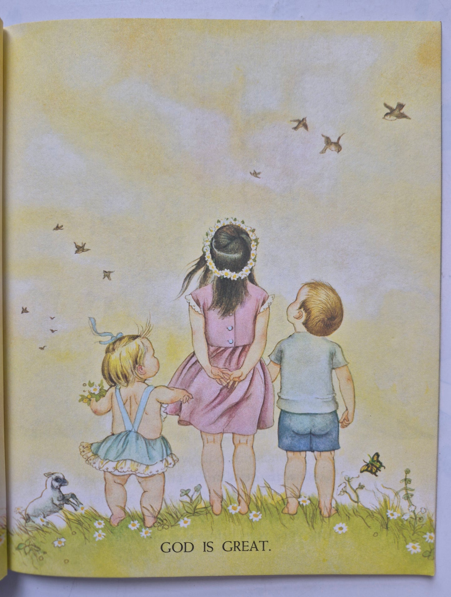My Little Golden Book about God by Jane Werner Watson (Very good, 1975, HC, 24 pgs, Western Pub.)
