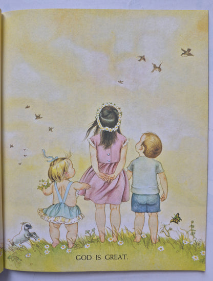 My Little Golden Book about God by Jane Werner Watson (Very good, 1975, HC, 24 pgs, Western Pub.)