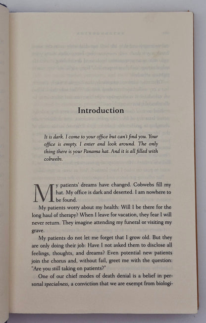 The Gift of Therapy: An Open Letter to a New Generation of Therapists and Their Patients by Irvin D. Yalom (Good, 2002, HC, 263 pgs, HarperCollins)