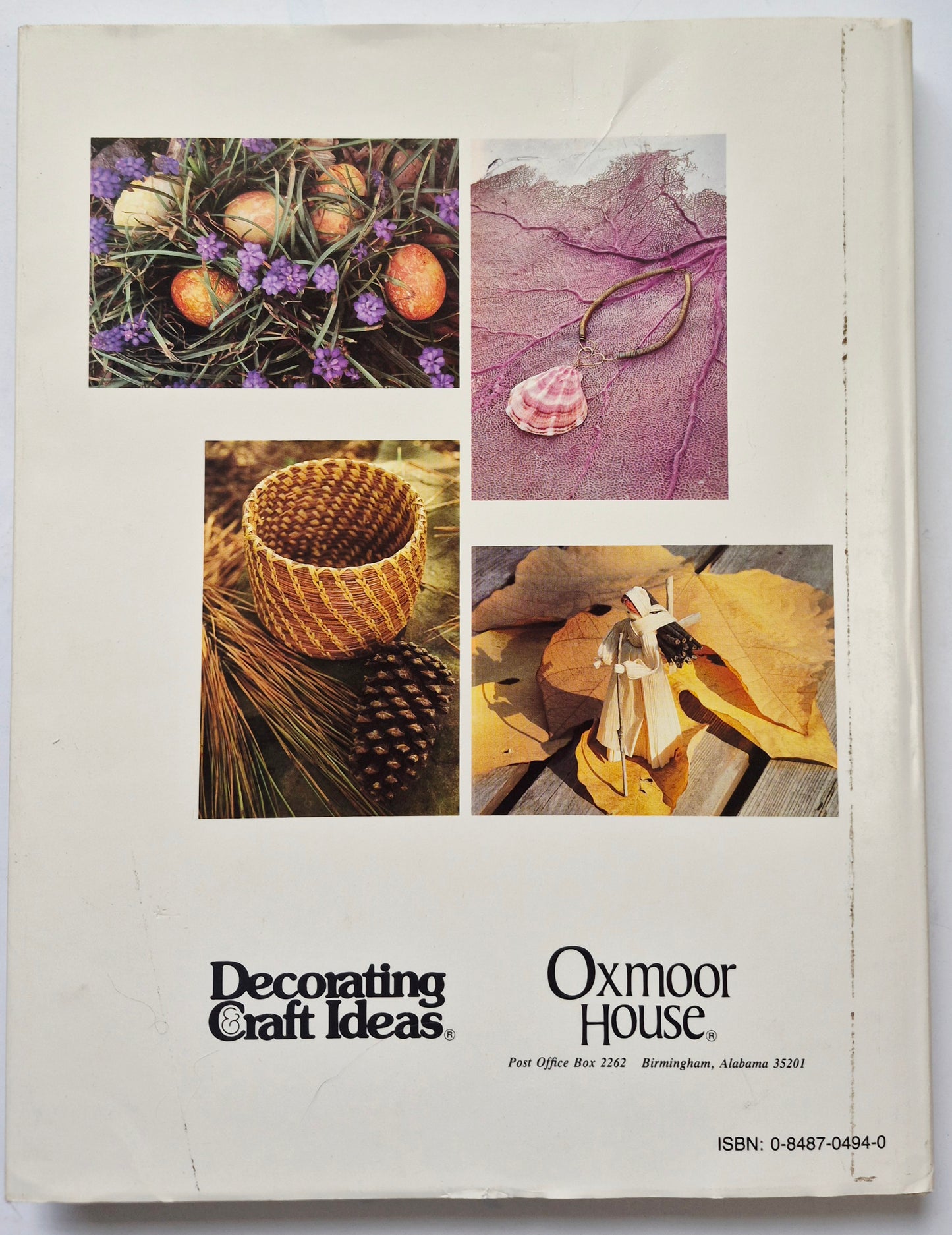 NatureCrafts: Seasonal Project from Natural Materials by Mary Elizabeth Johnson; Katherine Pearson (Very good, 1980, HC, 154 pgs, Oxmoor House)