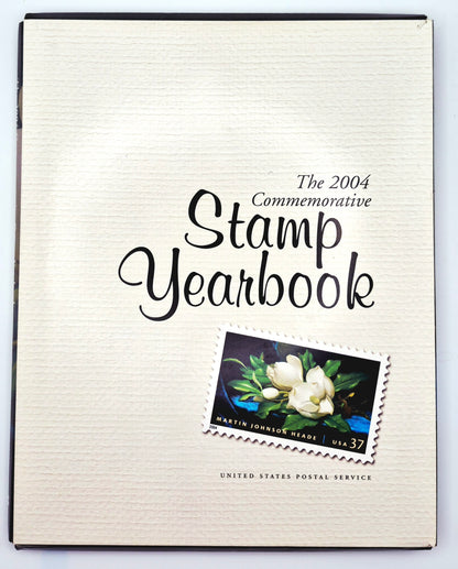 The 2004 Commemorative Stamp Yearbook by USPS (Like new, 64 pgs, HarperResource)