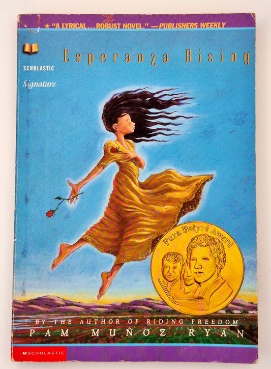 Esperanza Rising by Pam Munoz Ryan (Good, 2001, Pbk, 262 pgs, Scholastic)