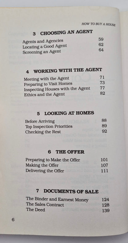How to Buy a House by Cyrus A. Yoakam (Very Good, 1988, Pbk, 215 pgs, Stackpole Books)