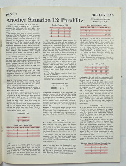 The Avalon Hill General Nov-Dec 1974 Vol. 11, No. 4 The Pieces of Panzerblitz