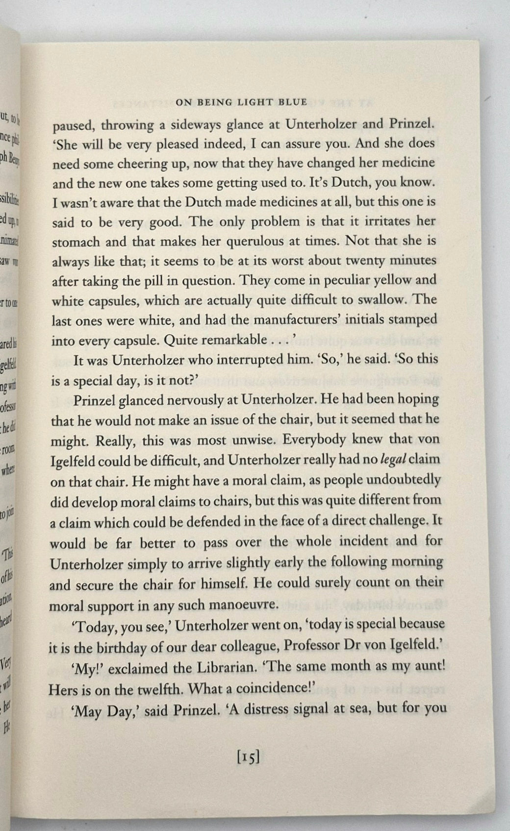 At the Villa of Reduced Circumstances by Alexander McCall Smith (Professor Dr. von Igelfeld Entertainment #3, Good, 2003, Pbk, 126 pgs, Anchor Books)