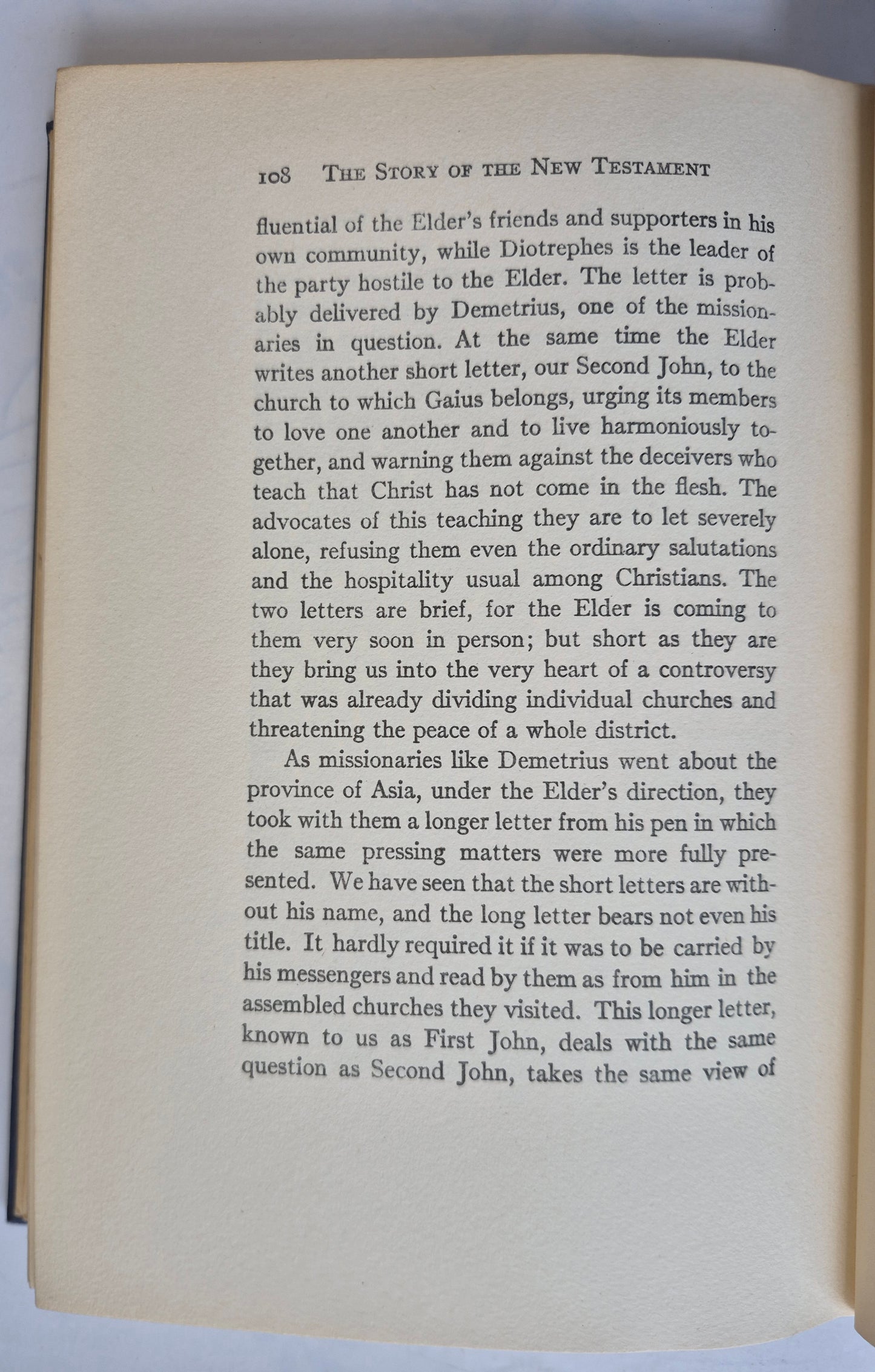 The Story of the Bible by Edgar J. Goodspeed -Good, 1942, HC, 150 pgs, University of Chicago Press