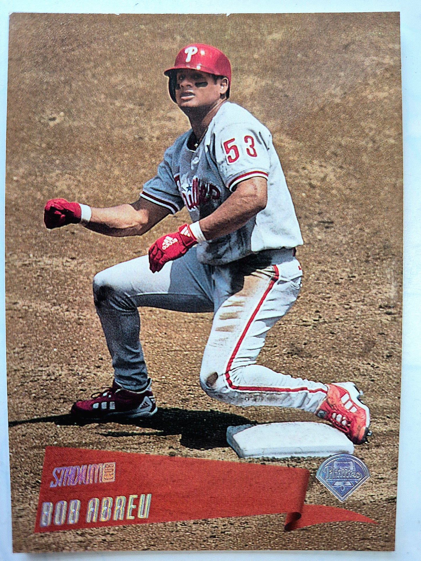Abreu Bob Philadelphia Phillies Outfield #74 Topps 2000 Stadium Club Baseball Card