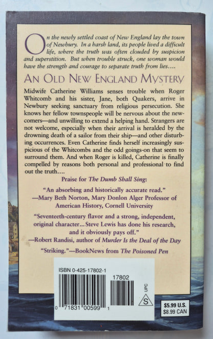 The Sea Hath Spoken by Stephen Lewis (Very good, 2001, PBK, 281 pgs, Berkley Prime Crime)
