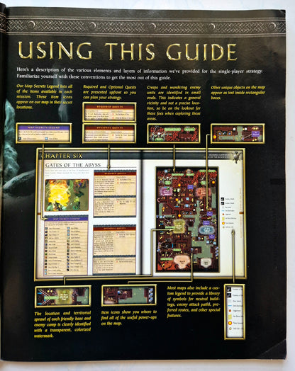 Warcraft The Frozen Throne Expansion Set Official Strategy Guide by Bart G. Farkas (Good, 2003, Pbk, 208 pgs, Brady Games)