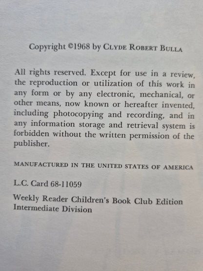 The Ghost of Windy Hill by Clyde Robert Bulla (Very good, 1968, HC, 85 pgs, Thomas Y. Crowell)