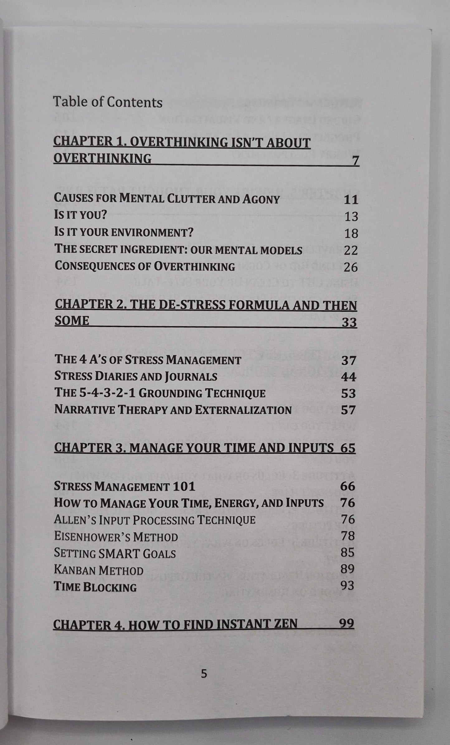 Stop Overthinking: 23 Techniques to Relieve Stress, Stop Negative Spirals, Declutter Your Mind, and Focus on the Present by Nick Trention (Like new, Pbk, 200 pgs)