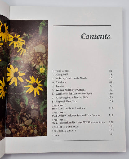 Landscaping with Wildflowers: An environmental approach to gardening by Jim Wilson (Very good, 1992, Pbk, 244 pgs, Houghton Mifflin)