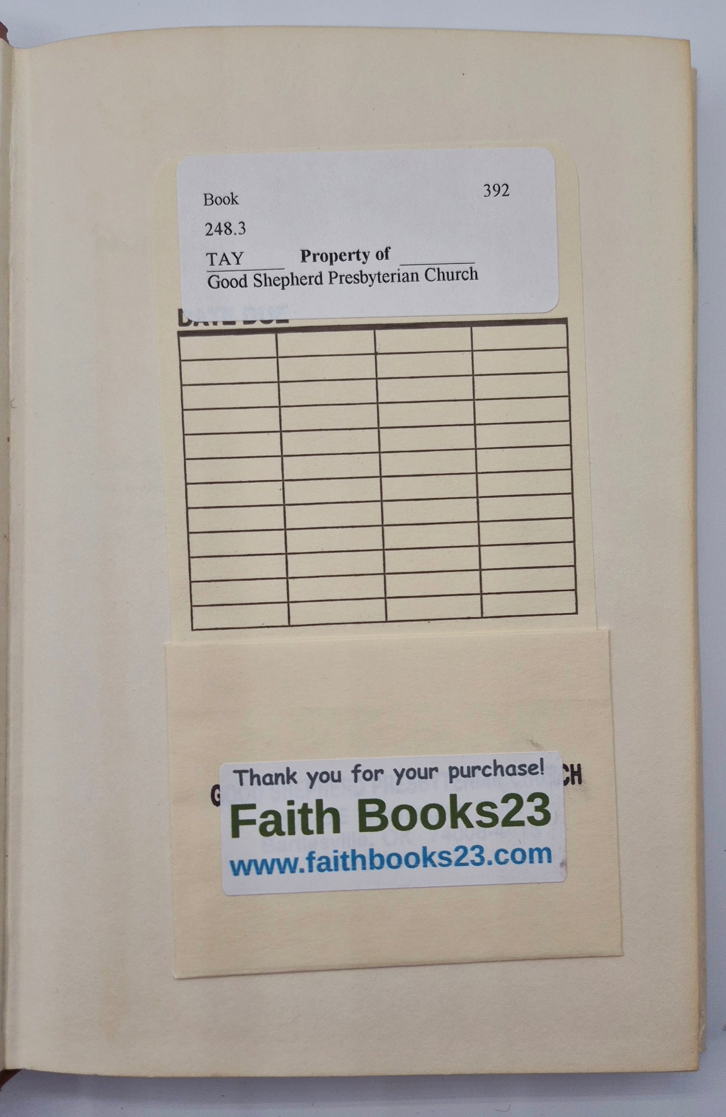 From Everlasting to Everlasting: Prayers and Promises Selected from the Bible by Florence M. Taylor (Very good, 1973, HC, 178 pgs,